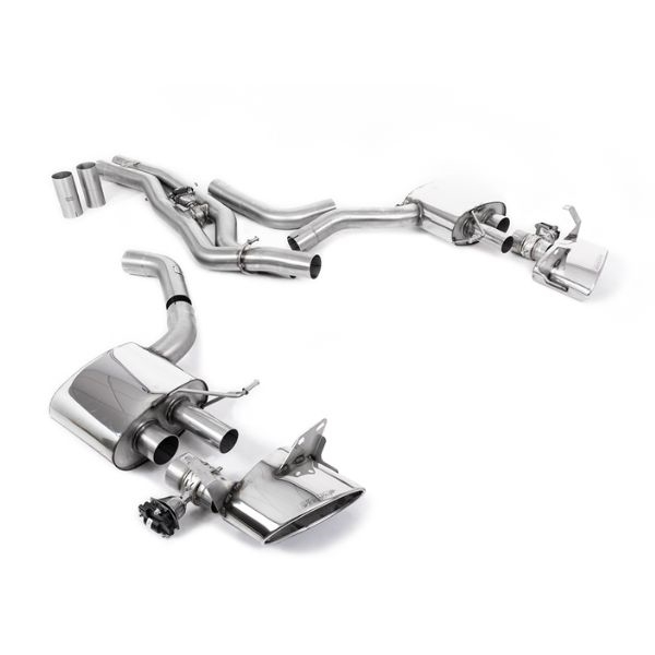Milltek Front Pipe-Back Audi RS6 C8 4.0 V8 bi-turbo (Non OPF/GPF Models - USA/ROW Models)