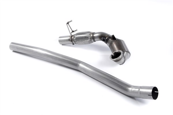 Milltek Downpipe Skoda Octavia vRS 2.0 TSI 220PS & 230PS Hatch & Estate (manual and DSG-auto)