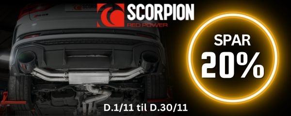 Spar 20% Scorpion Exhaust