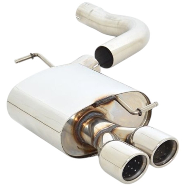 Friedrich Motorsport 76mm Rustfritt Stål Sports Bakre Lyddemper Audi A4 B8 (8K)