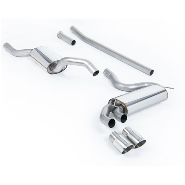 Milltek Downpipe-back Audi Coupe UR quattro 10v Turbo