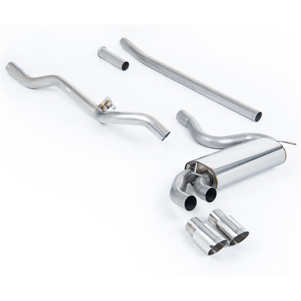 Milltek Downpipe-back Audi Coupe UR quattro 10v Turbo