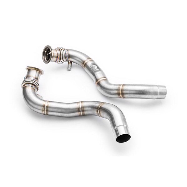 RM Motors Downpipe BMW F15, F85 x5 50ix, x5 M N63N, S63R