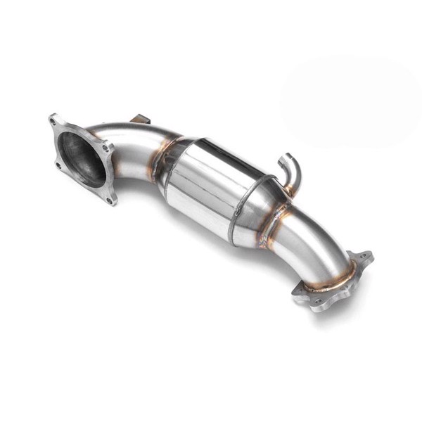 RM Motors Downpipe HONDA Civic Type R Fk2 Mk8 2.0T + CATALYST Emission standard - Euro 3, Capacity - 200 cpsi