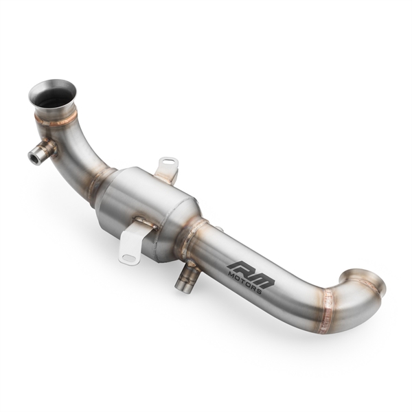 RM Motors Downpipe Peugeot 207 1.6 HDI (2006-2010) Med Katalysator Utslippsstandard - Euro 4, Kapasitet - 200 cpsi