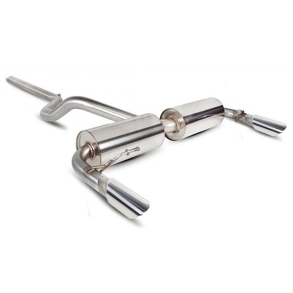 Scorpion Non-Resonated Cat-Back System - Renault MK3 Clio 197 - STW (twin)
